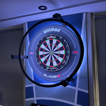 Autodarts scoringsysteem met LED-ring volledig pakket — dartscoreshop.nl